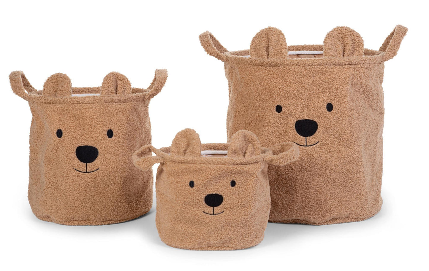 Panier de rangement Teddy S Brun - Childhome