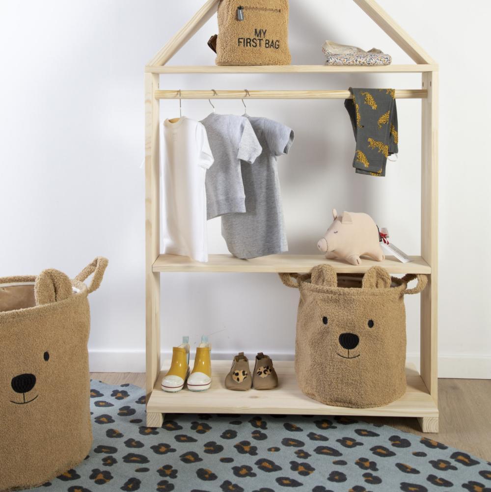 Panier de rangement Teddy L Brun - Childhome