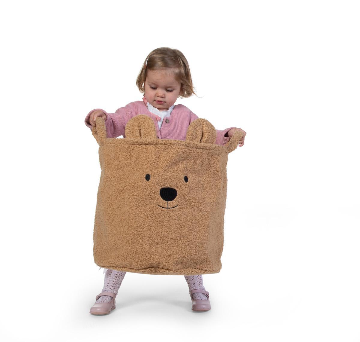 Panier de rangement Teddy L Brun - Childhome