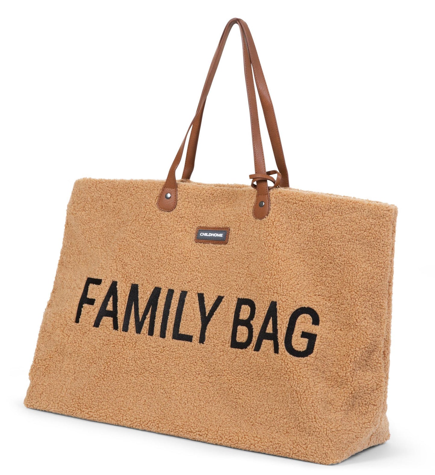 Sac à langer family bag Teddy beige - Childhome