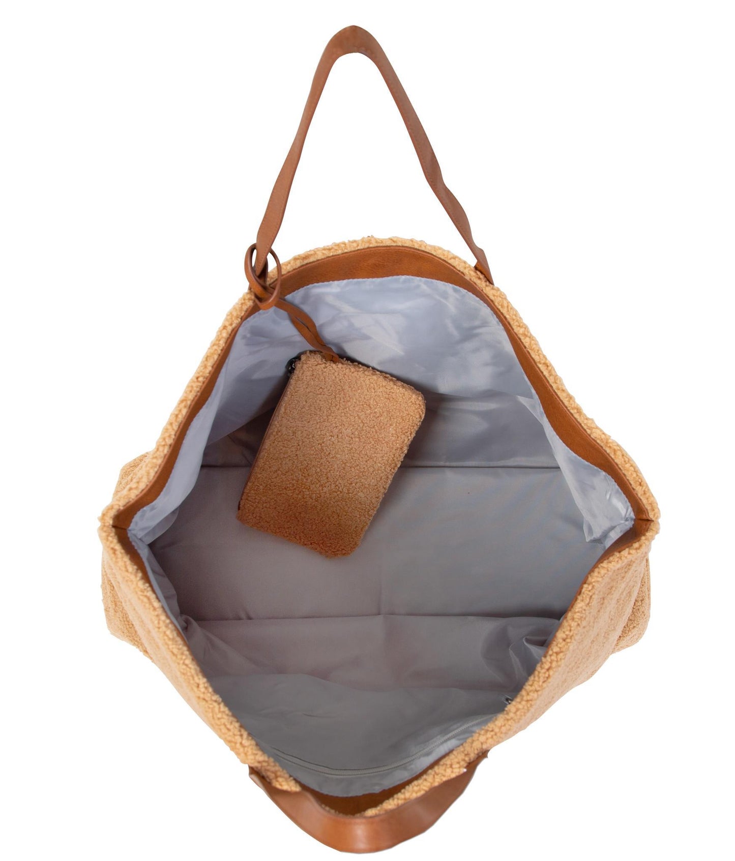 Sac à langer family bag Teddy beige - Childhome