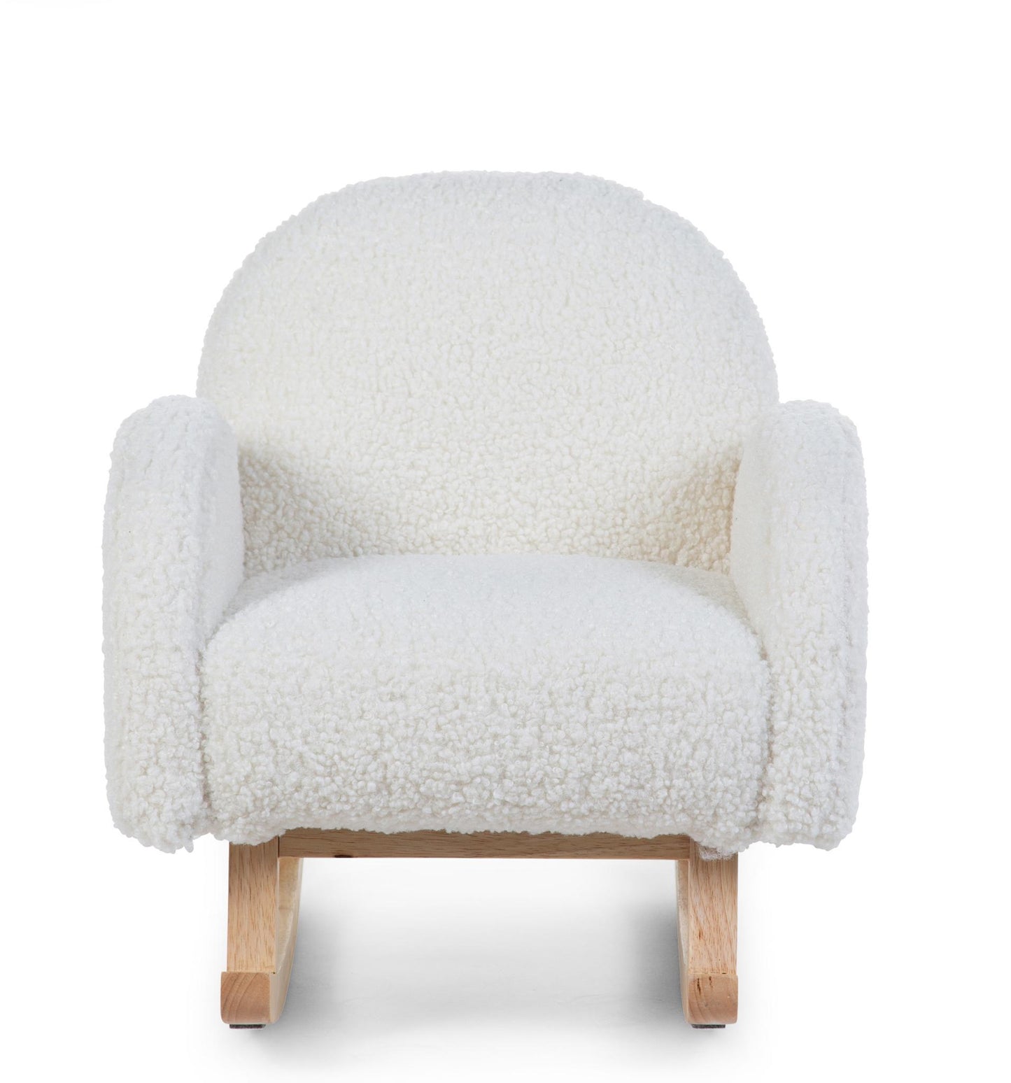 Fauteuil à bascule pour enfant Teddy ecru - Childhome