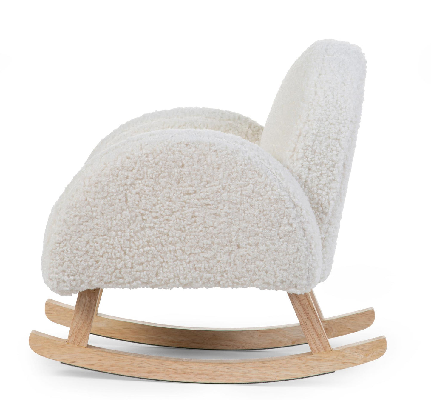 Fauteuil à bascule pour enfant Teddy ecru - Childhome