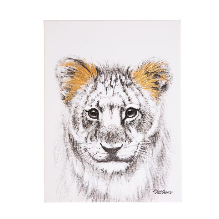 Peinture lion (30 x 40 cm) - Childhome