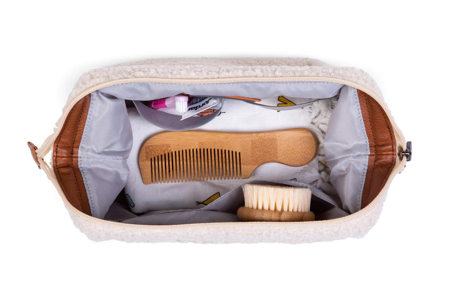 Trousse de toilette Baby Necessities Teddy écru - Childhome