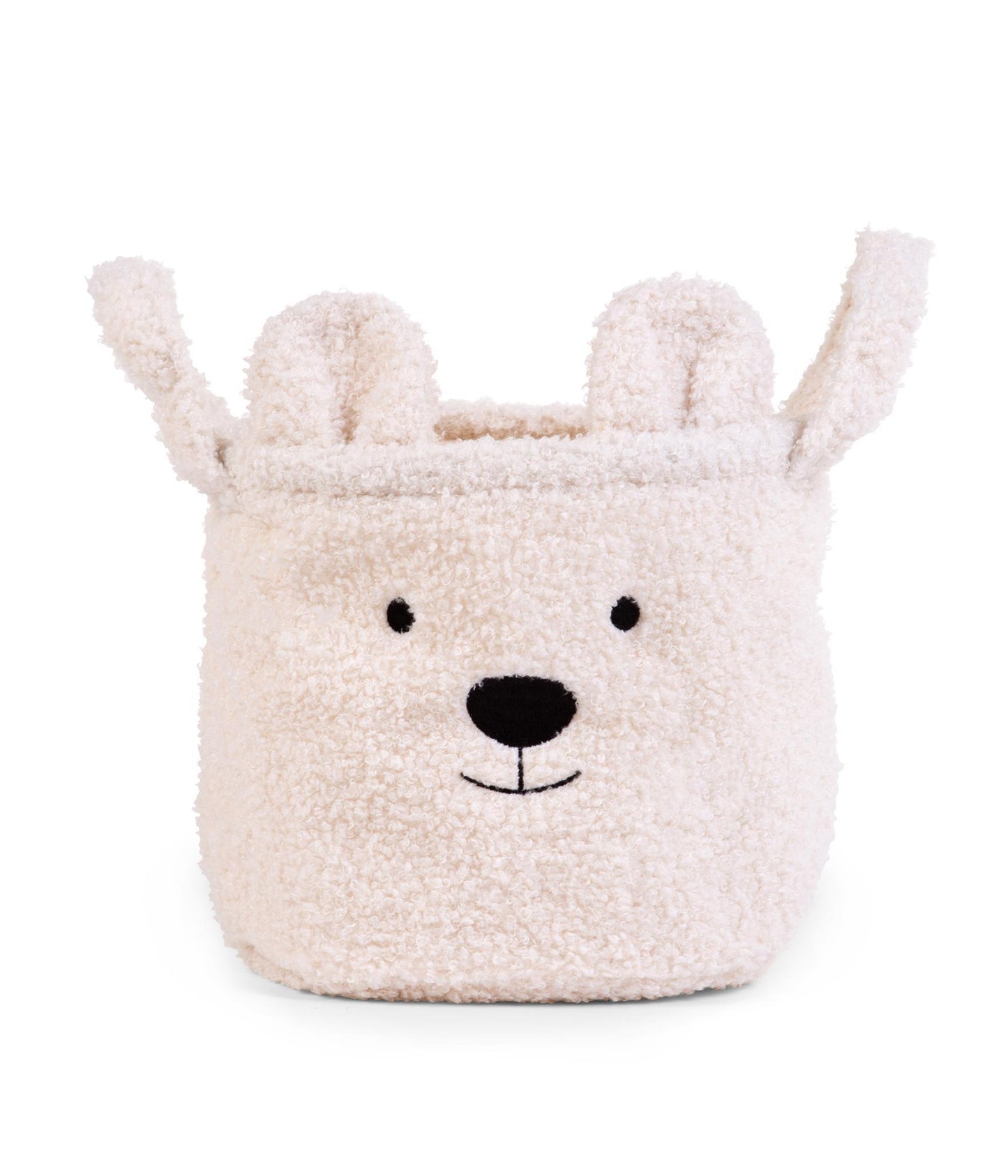 Panier de rangement Teddy S ecru - Childhome