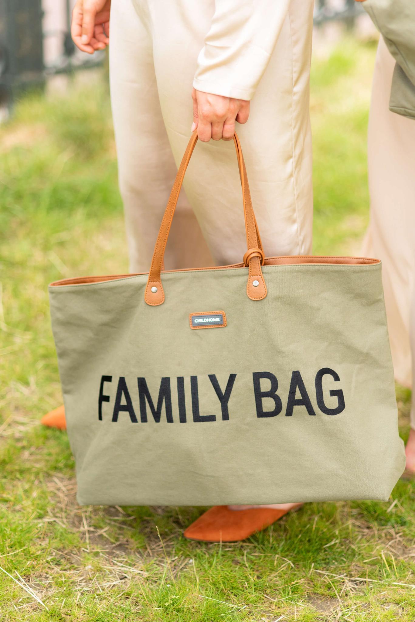 Sac à langer family bag kaki - Childhome