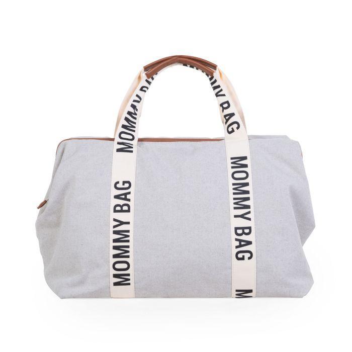 Sac Mommy Bag Signature canvas offwhite - Childhome