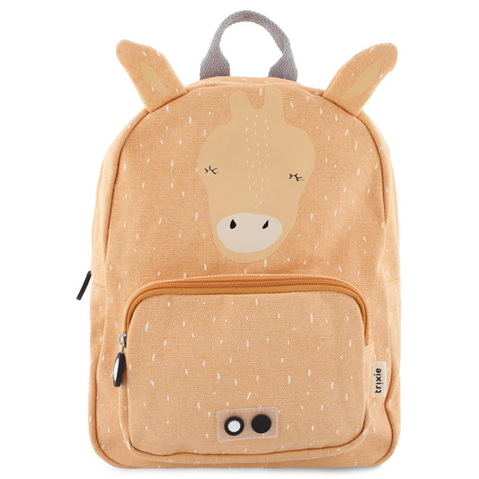 Trixie Mrs. Giraffe Backpack - Ideal for Fun Activities or the First Day of School - 2 Years + - 23 x 31 x 10 cm - Cotton/Polyester - Hand Wash Only