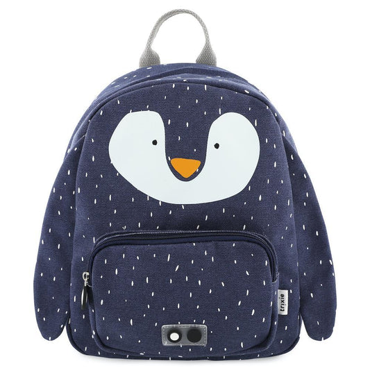 Mr. Penguin Backpack by Trixie - Waterproof, Padded Straps - Ages 2+