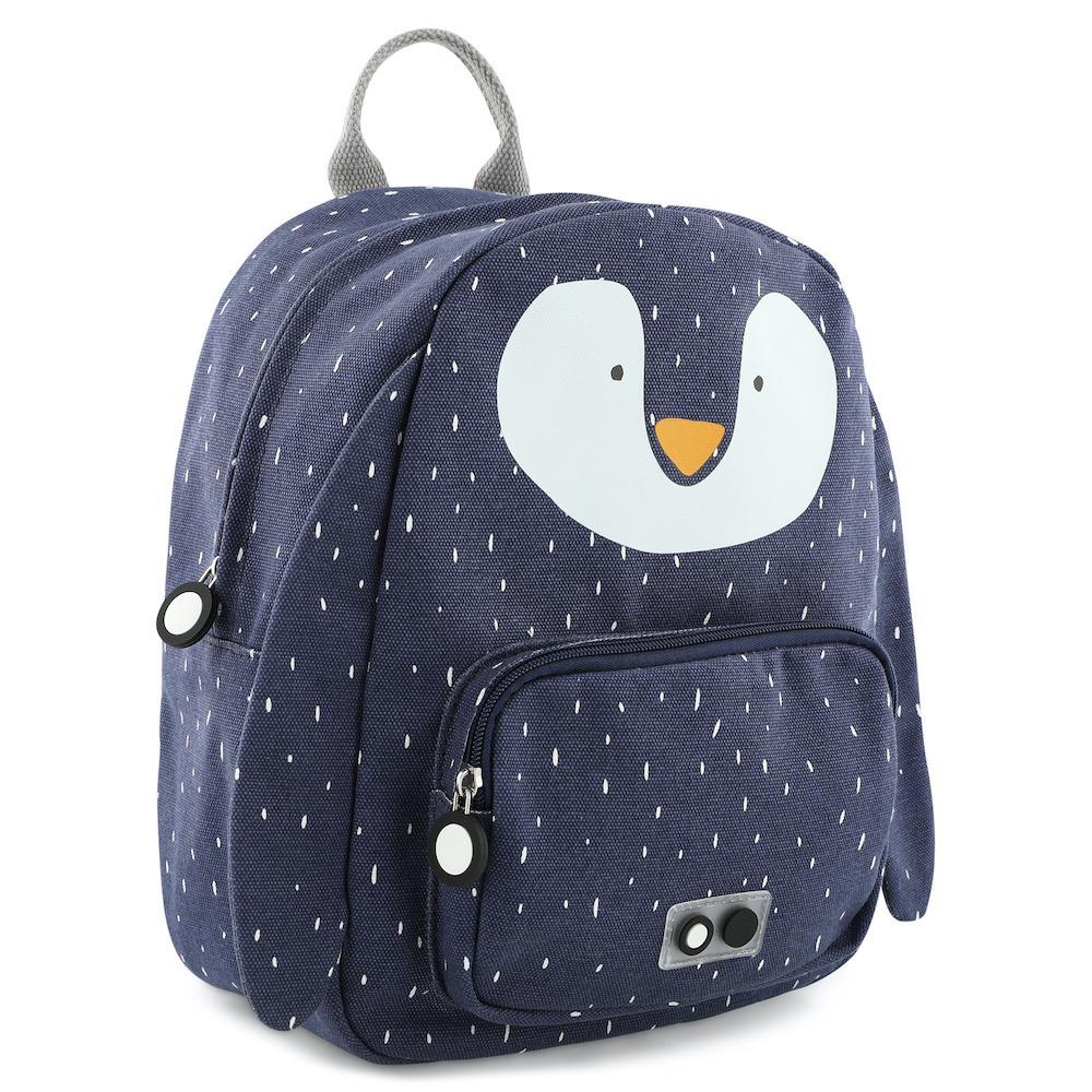 Mr. Penguin Backpack by Trixie - Waterproof, Padded Straps - Ages 2+