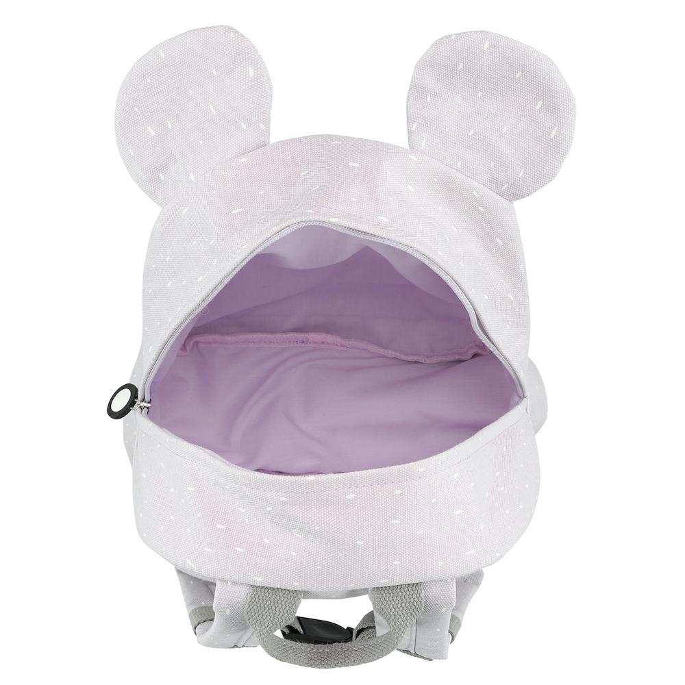 Mrs. Mouse Backpack by Trixie - Waterproof, Padded Straps - 23 x 31 x 10 cm - Ages 2+