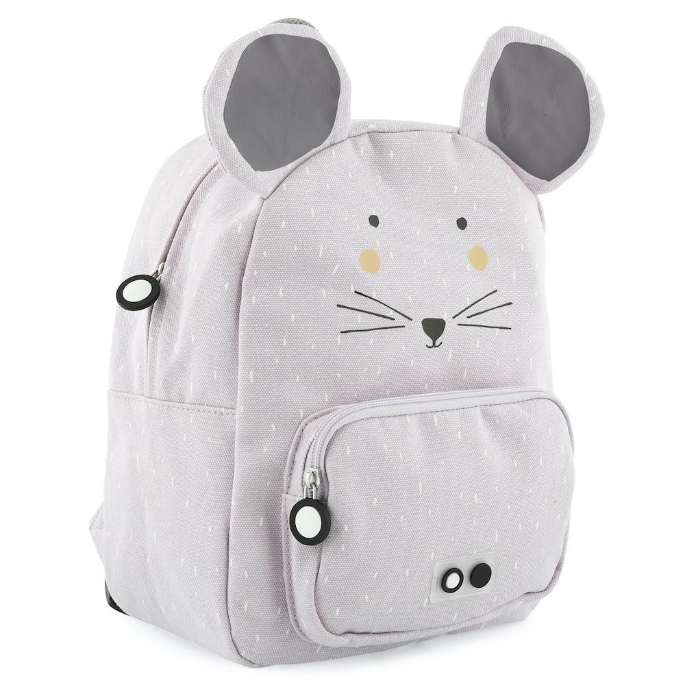 Mrs. Mouse Backpack by Trixie - Waterproof, Padded Straps - 23 x 31 x 10 cm - Ages 2+