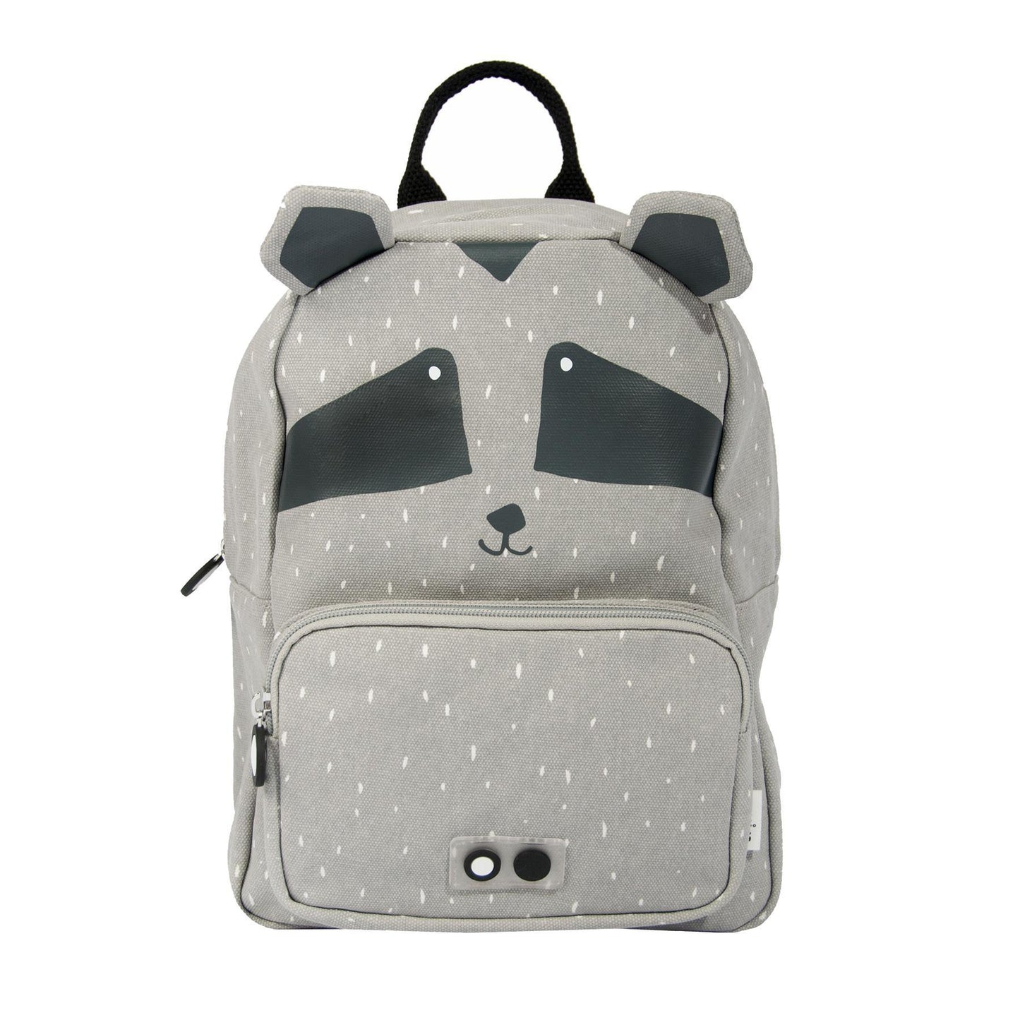 Mr. Raccoon Backpack by Trixie - Coated Cotton, Waterproof, 23 x 31 x 12 cm.