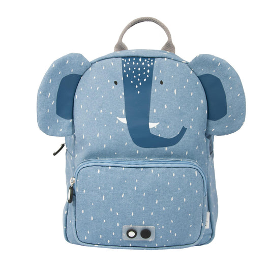 Mrs. Elephant Backpack - Trixie Elephant Inspired Waterproof Cotton Bag 23 x 31 x 12 cm