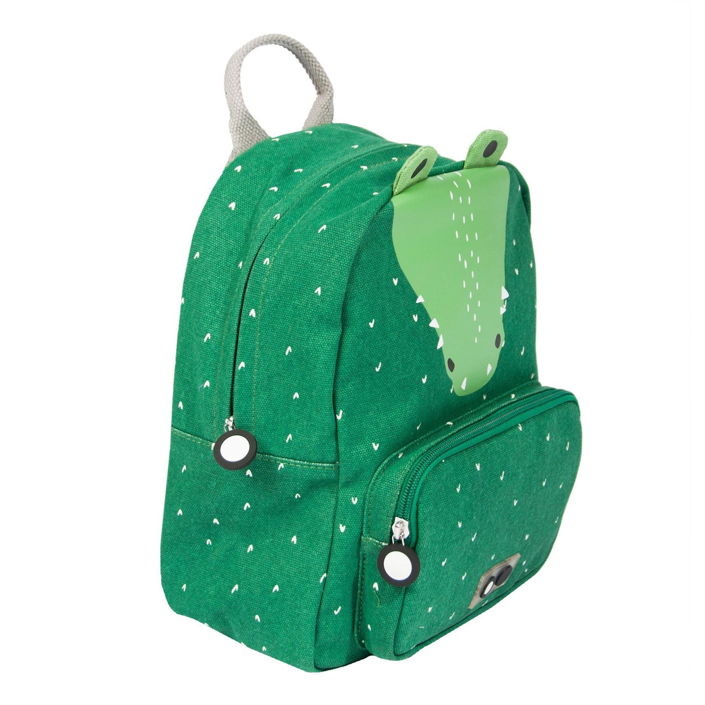 Mr. Crocodile Backpack - Trixie - 100% Cotton with Water-Resistant Coating - 23 x 31 x 12 cm