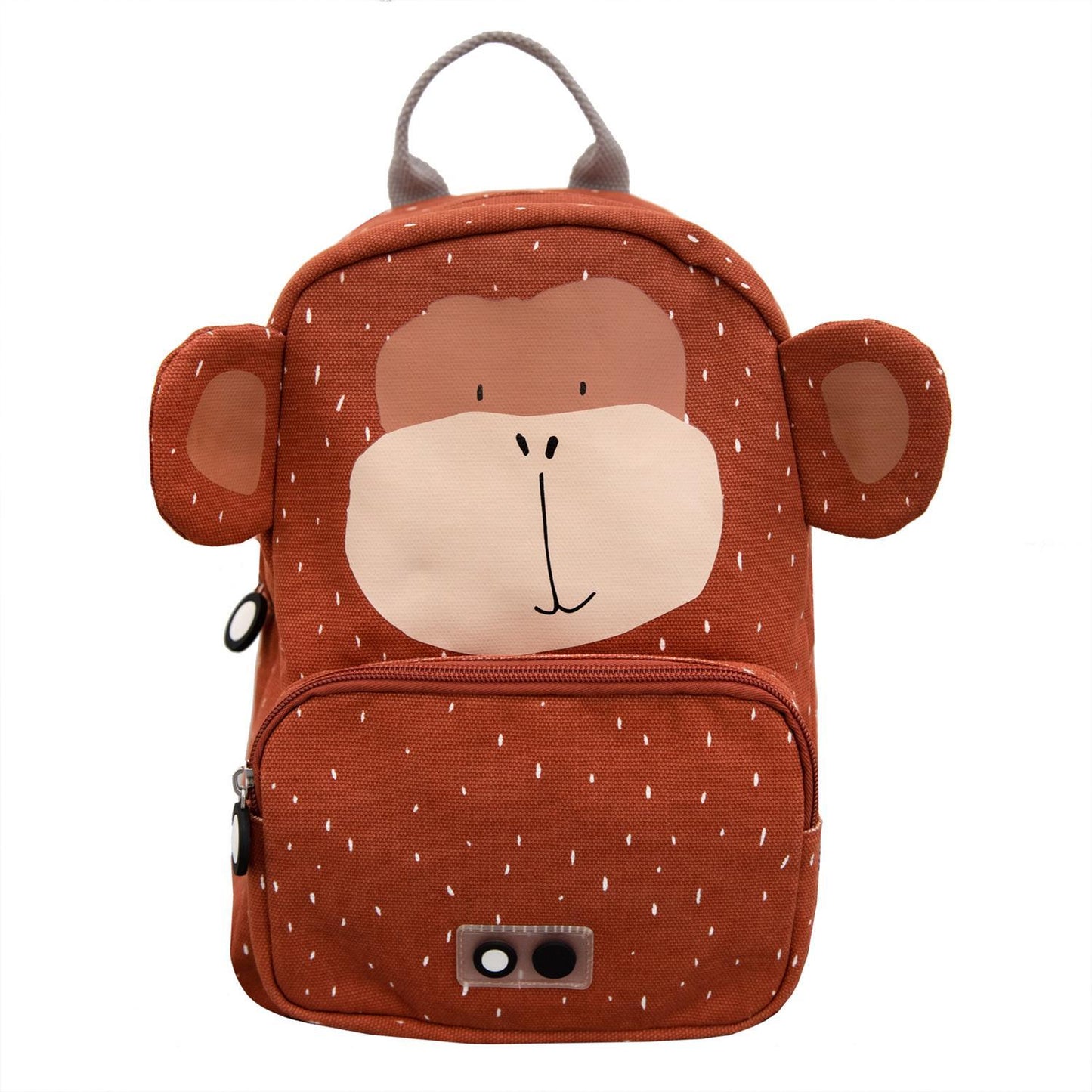 Mr. Monkey Backpack by Trixie - Brown - Waterproof - Ages 2+ - 23 x 31 x 10 cm