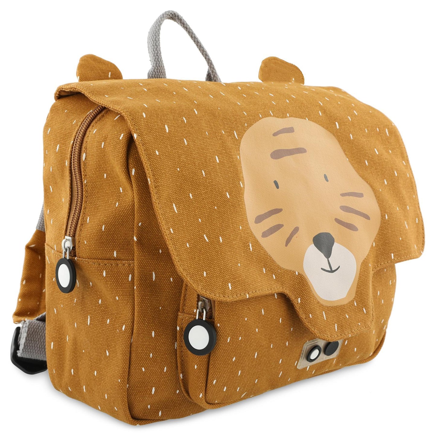 Trixie Mr. Tiger Kids Backpack - Padded Straps, Name Tag, Spacious Pocket