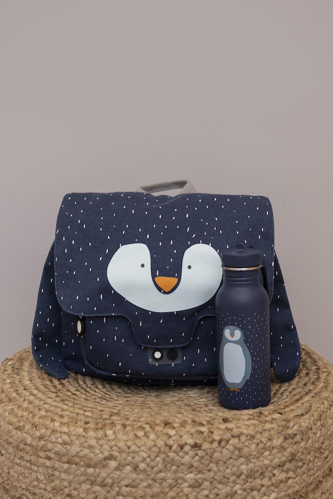 Mr. Penguin Kindergarten Backpack by Trixie - Lightweight, Waterproof, Spacious Interior