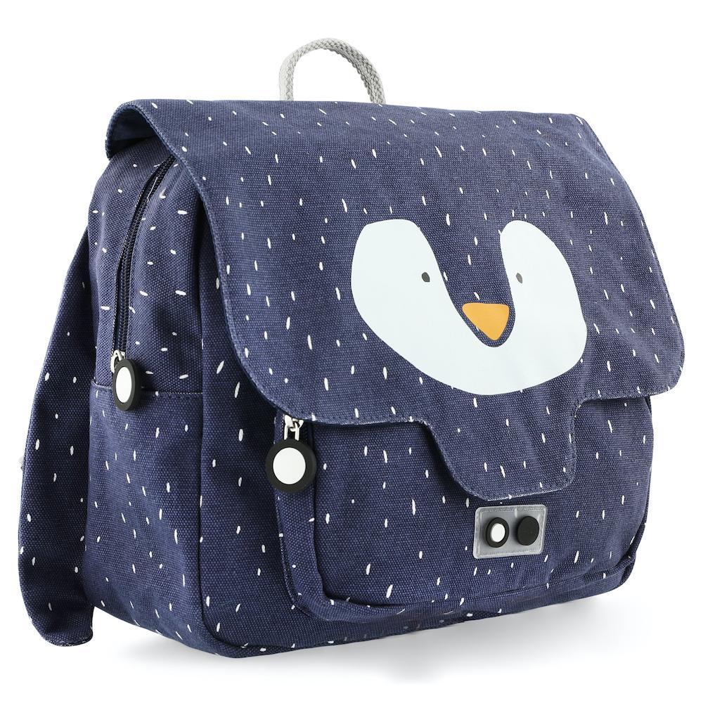 Mr. Penguin Kindergarten Backpack by Trixie - Lightweight, Waterproof, Spacious Interior