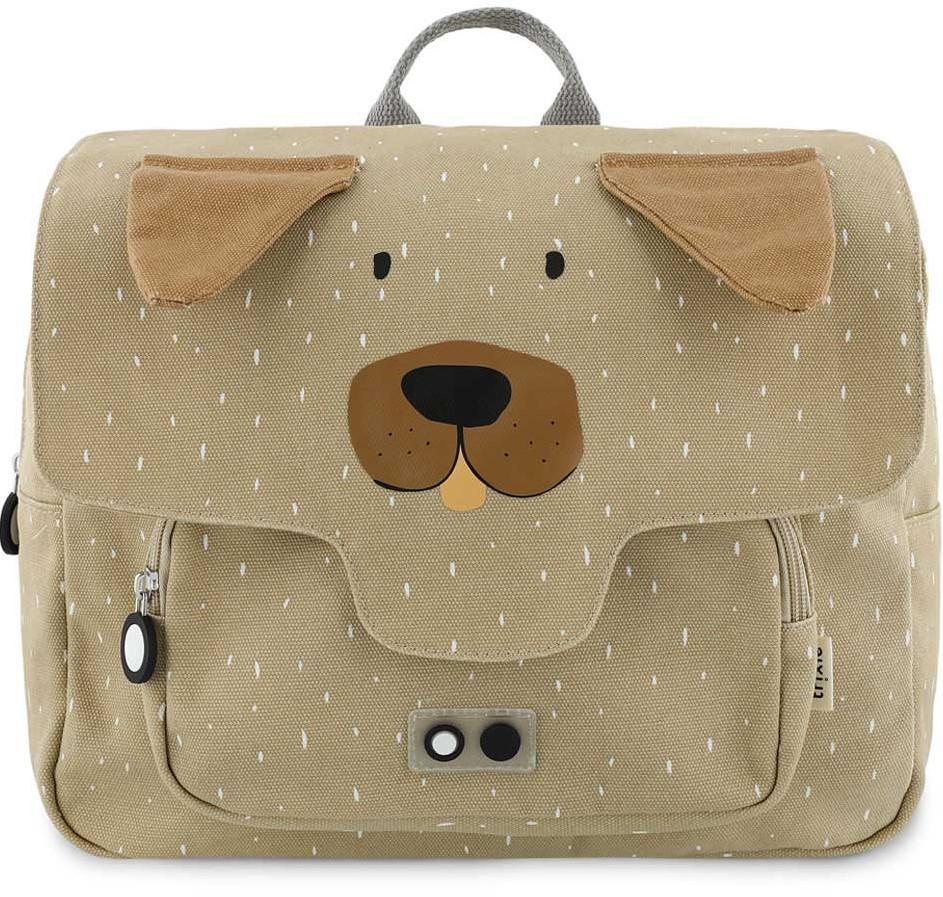 Trixie Mr. Dog Preschool Backpack - Recycled Cotton and Plastic - 31.5 x 11.5 x 25.5 cm