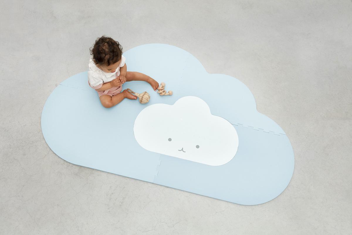 Tapis de jeu - Head in the clouds S - Dusty Blue