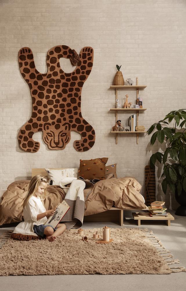 Lion en bois