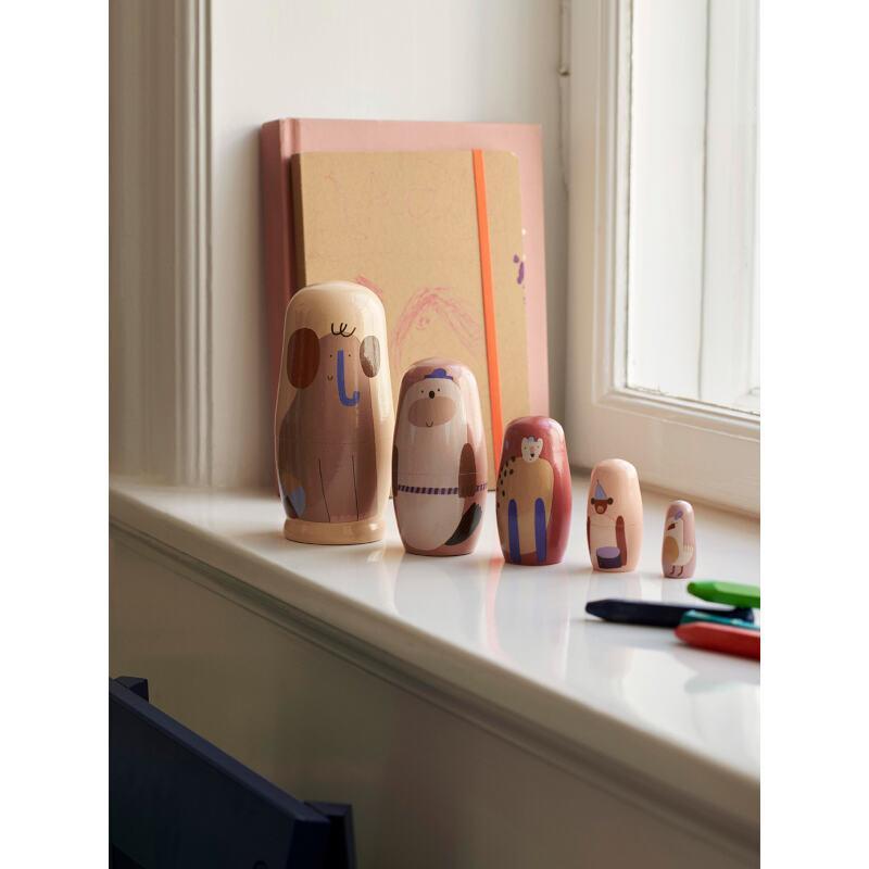 Critter Nesting Dolls - Multi