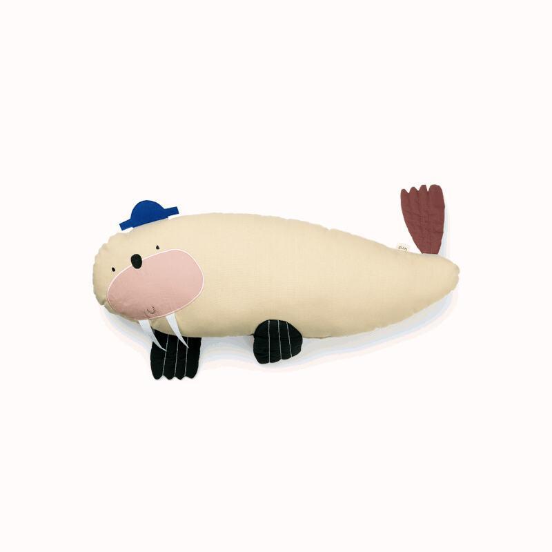 Walrus Cushion - Sand