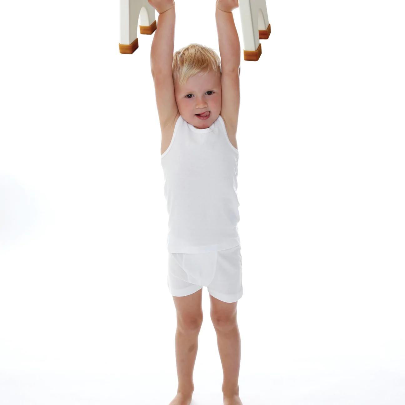 Tabouret pour enfant en bois blanc - Heveaplanet