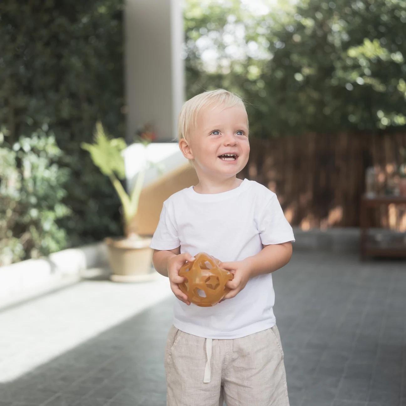 Balle Star Ball en caoutchouc naturel Naturel - Heveaplanet