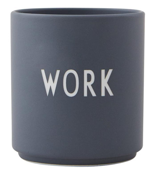 Tasse en porcelaine Work