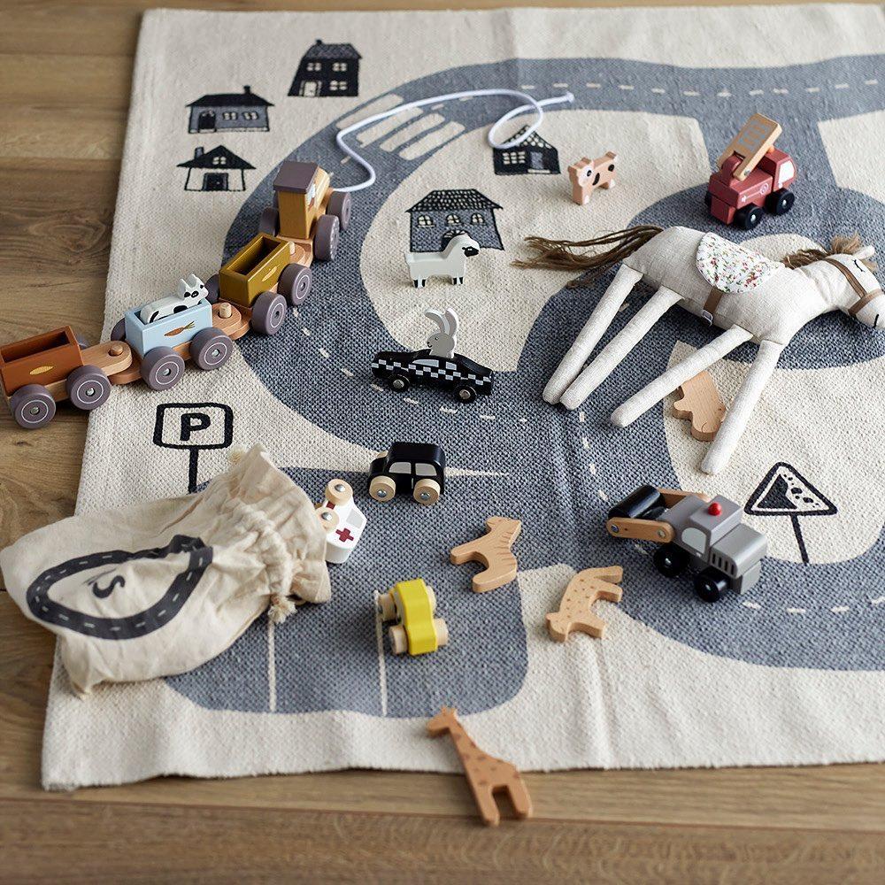 Tapis en coton - Circuit automobile