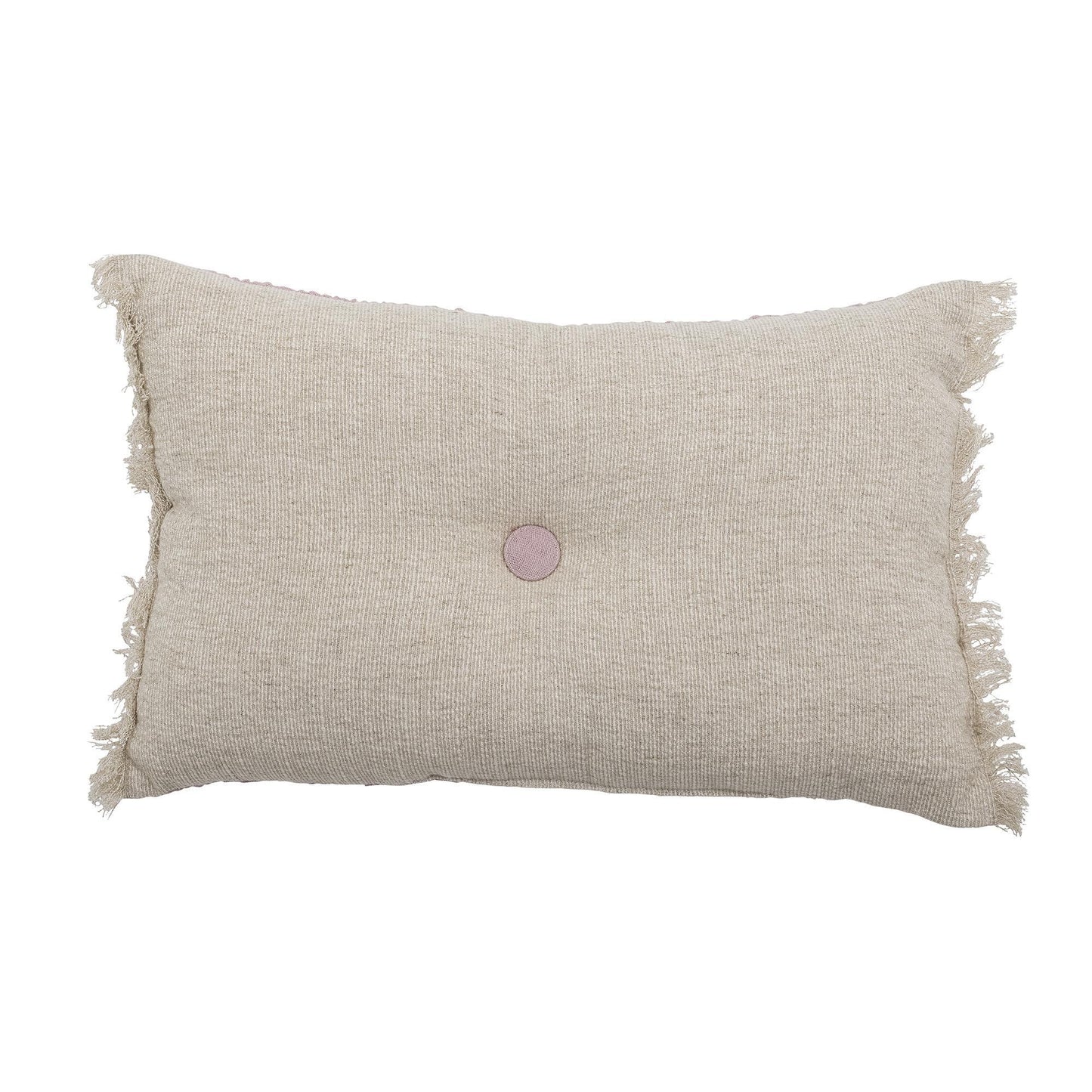 Coussin en coton Adita - Rose