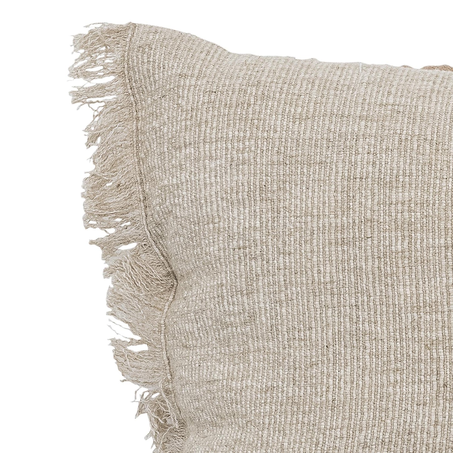 Coussin en coton Adita - Brun