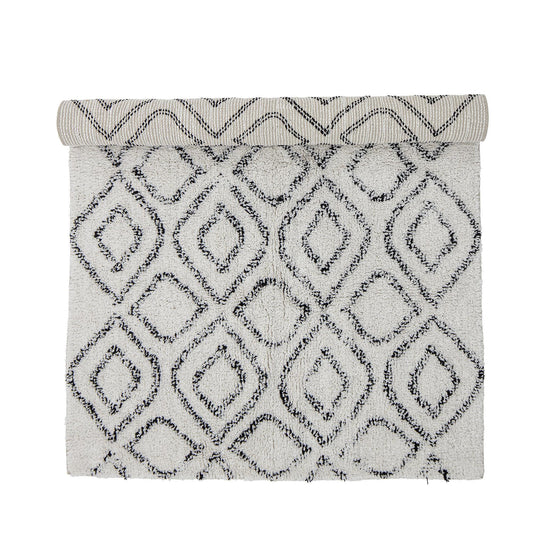 Tapis en coton Katie - Blanc