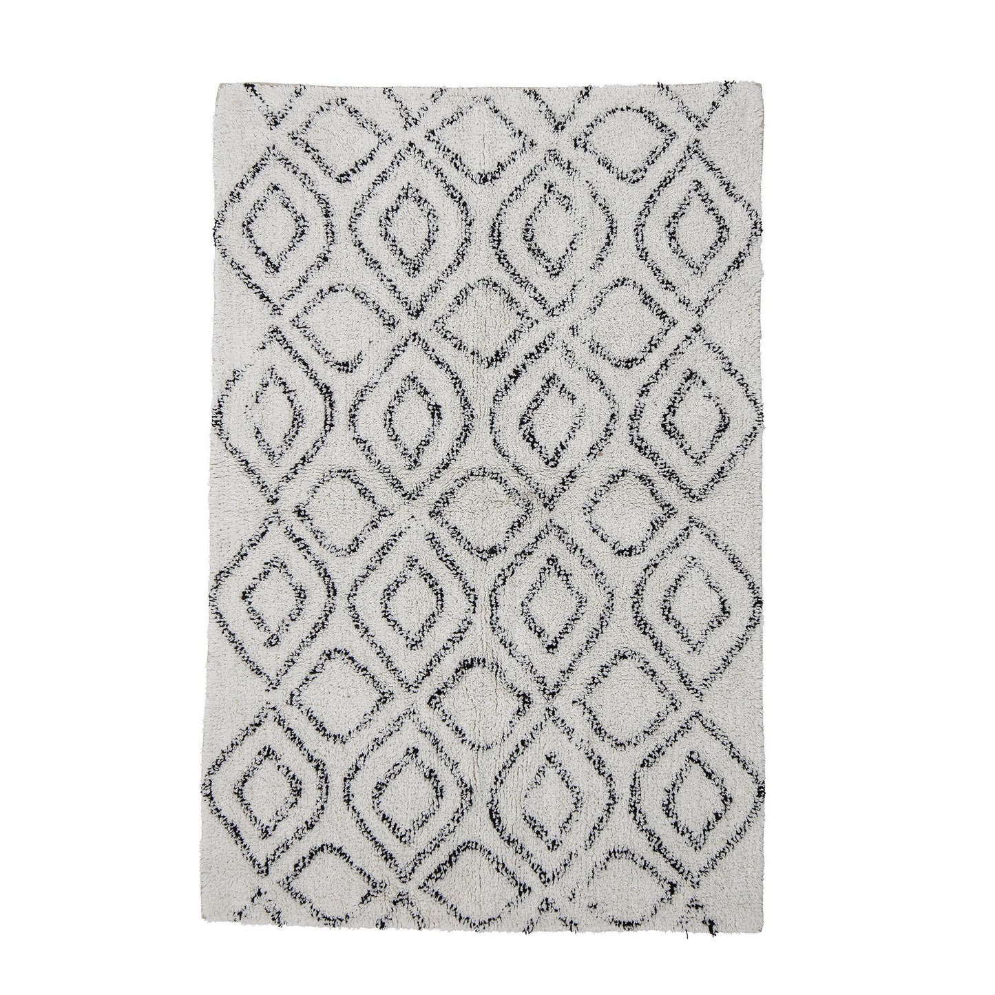 Tapis en coton Katie - Blanc