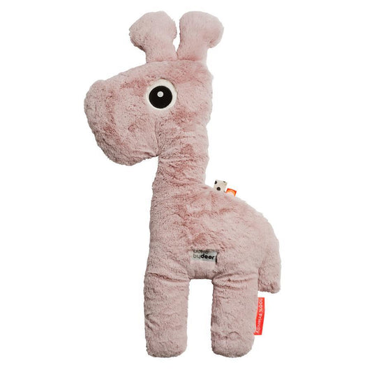 Peluche girafe Raffi rose poudré - Done by Deer