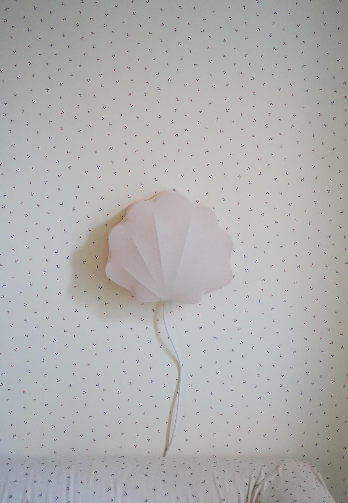 Lampe en tissu Coquillage - Blush