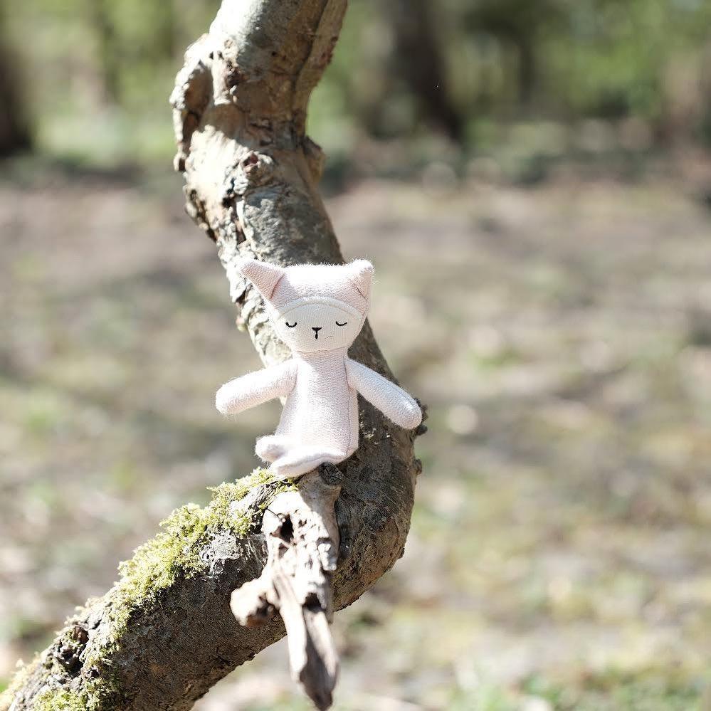 Petit doudou - Pocket Friend - Bunny mauve