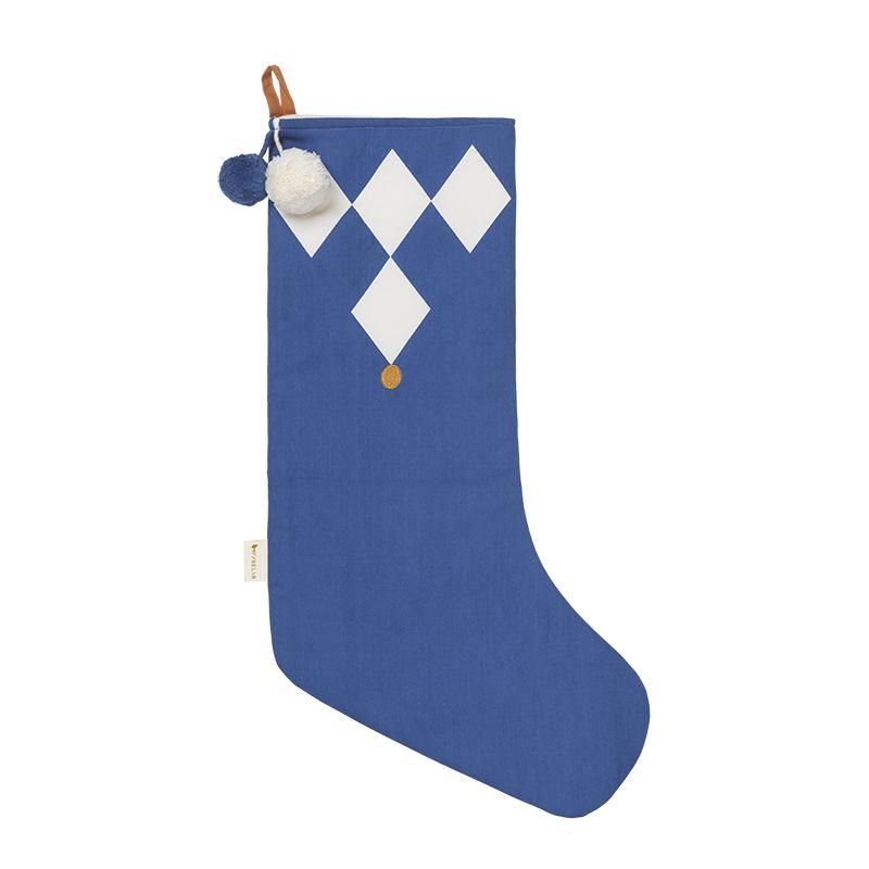 Chaussette de Noël - Diamond - Regal Blue