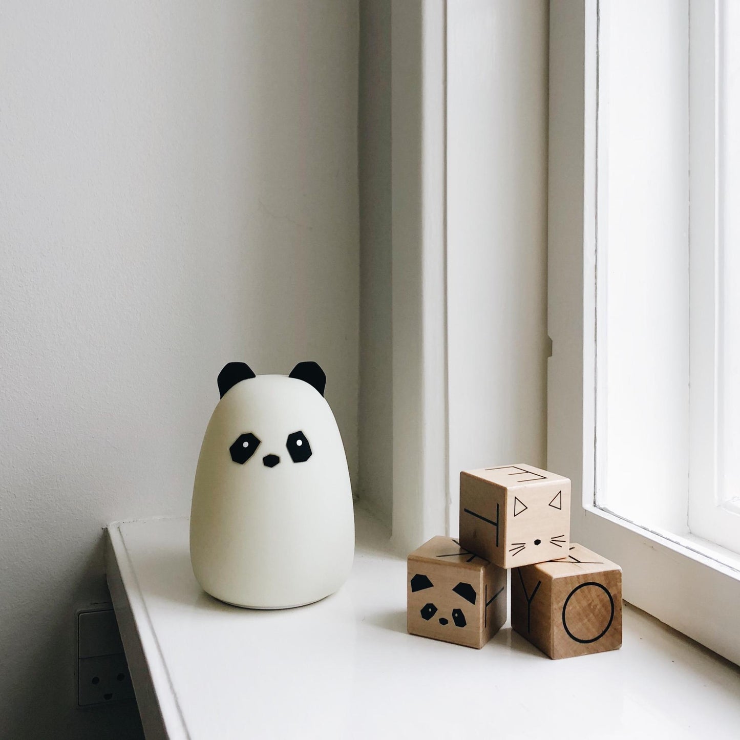 Liewood Winston Panda Night Light - Cream of the Crop