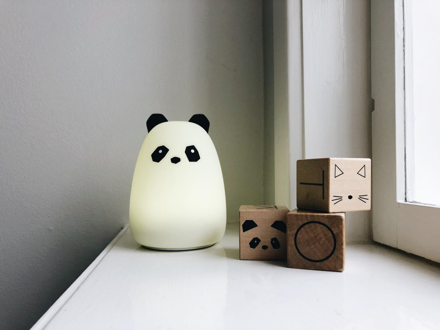 Liewood Winston Panda Night Light - Cream of the Crop