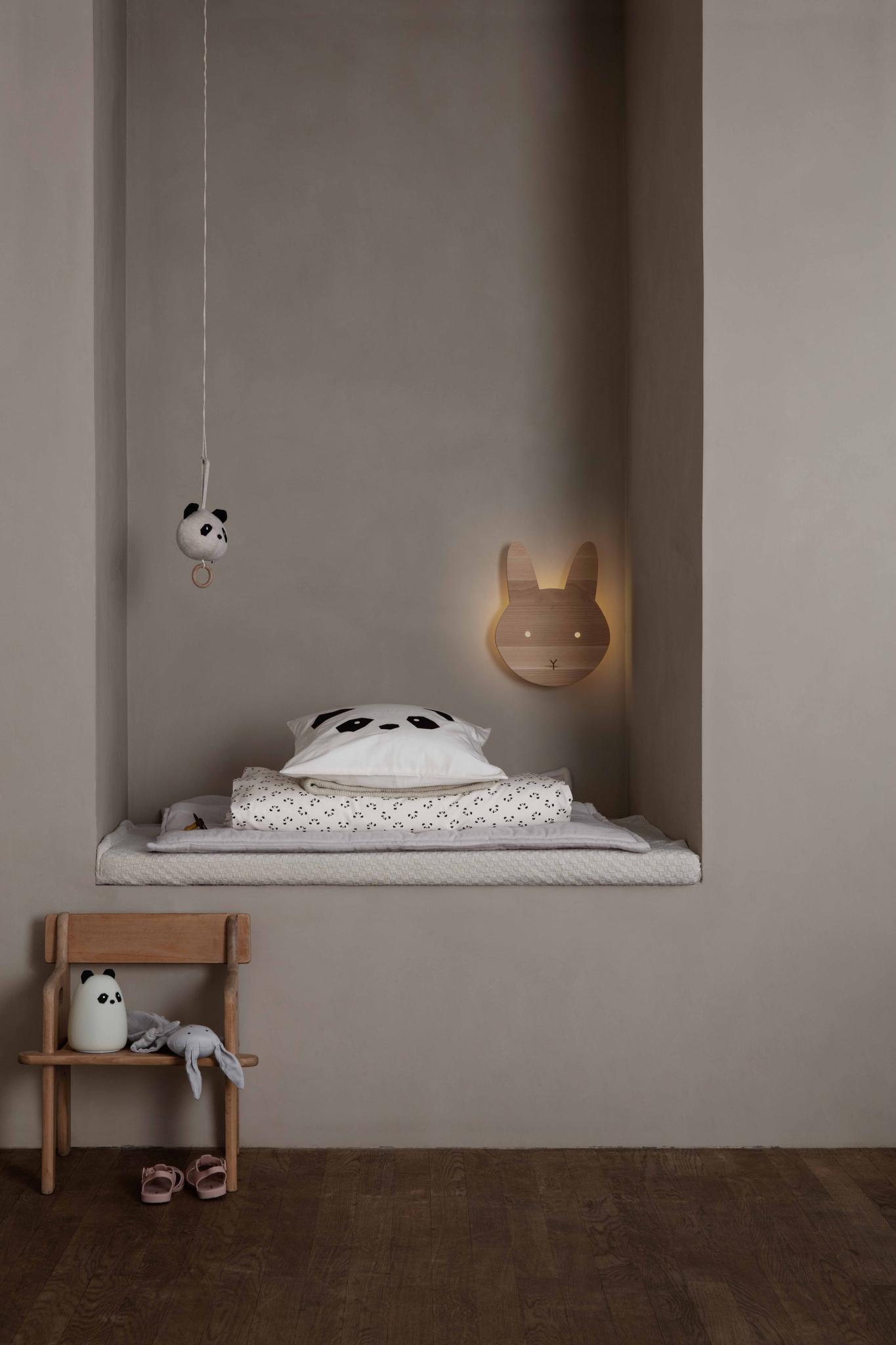 Liewood Winston Panda Night Light - Cream of the Crop