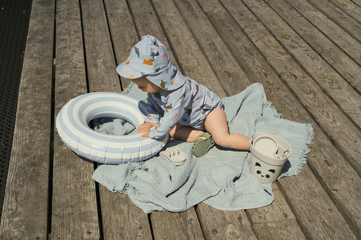 Liewood Children's Mustard Yellow Sandals.