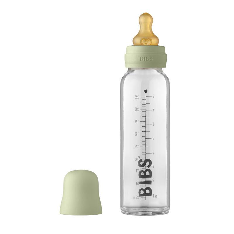 Biberon BIBS 225 ml - Vert Sauge