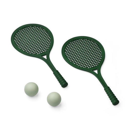 Liewood Monica Garden Green & Dusty Mint Tennis Set