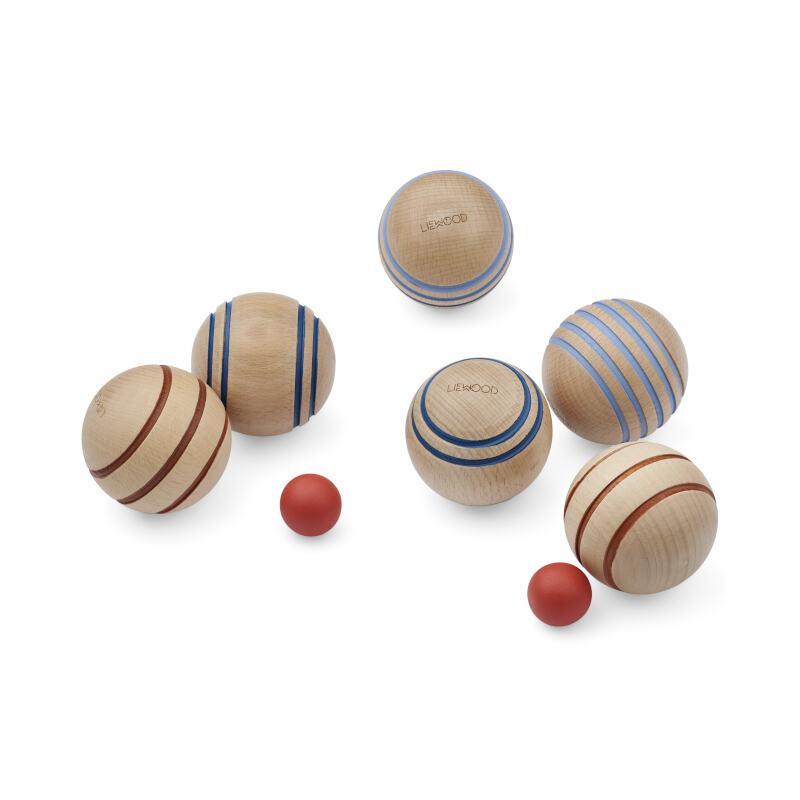 Liewood Sea Blue Multi Mix Pétanque Set