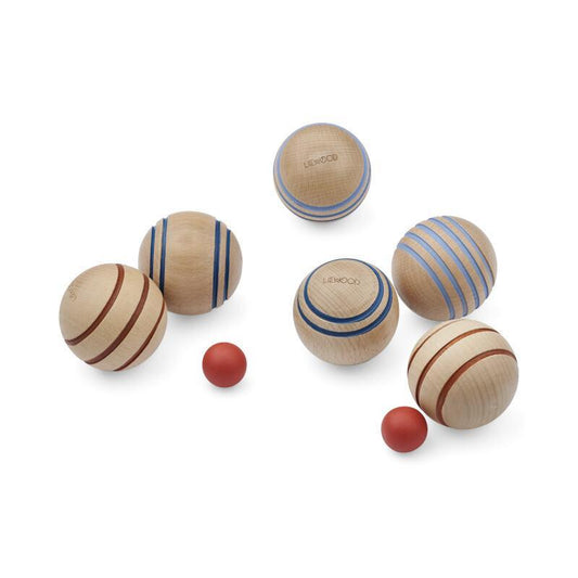 Liewood Sea Blue Multi Mix Pétanque Set