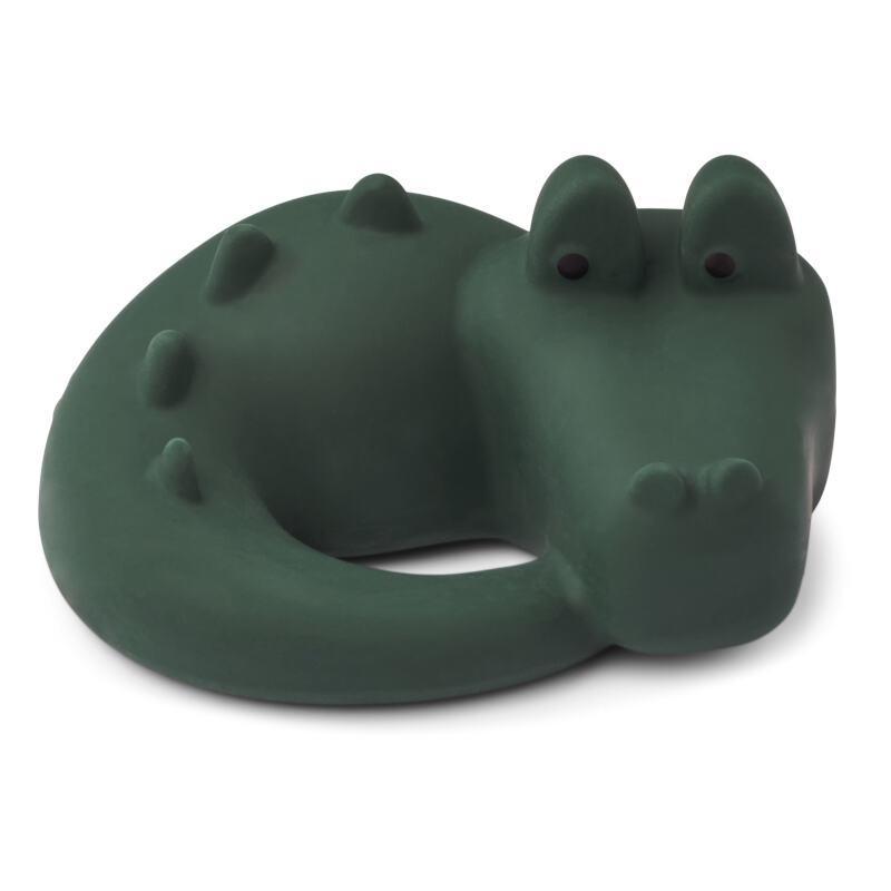 Liewood Isra Crocodile Bath Toy in Garden Green